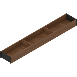 Blum AMBIA-LINE Rahmen,  für LEGRABOX/MERIVOBOX Schubkasten,  Holzdesign,  NL=650 mm,  Br