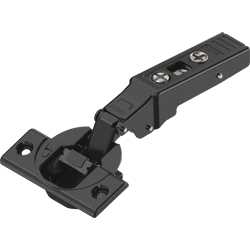 CLIP top BLUMOTION Winkelscharnier 15° III max. aufschlagend,  onyxschwarz
