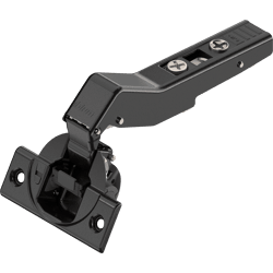 CLIP top BLUMOTION Winkelscharnier 45° II aufschlagend,  onyxschwarz