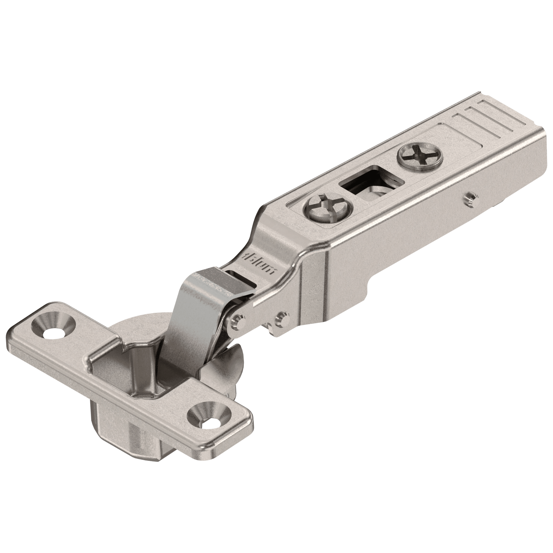 CLIP top Minitopfscharnier 94° für schmale Rahmen mit Schließautomatik