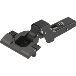 Blum CLIP top Standardscharnier 110° Innenanschlag o. Feder,  Topf INSERTA,  onyxschw.