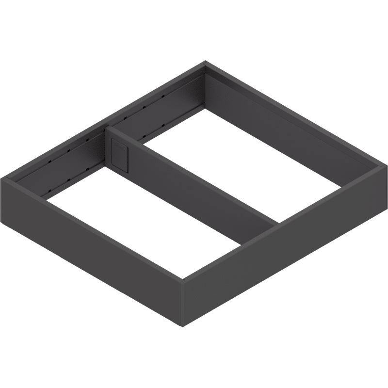 Blum Legrabox Rahmen AMBIA-LINE terraschwarz