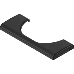 Blum Scharnier-Topfabdeckkappe,                               unbedruckt,                               onyxschwarz,