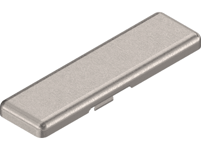 Metall-CLIPper vernickelt für Cristallo und Winkelscharniere