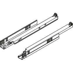 Tandem Vollauszug 30kg 270mm Blumotion integriert