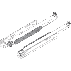 Movento Vollauszug mit Blumotion S bis 40 kg NL=550mm