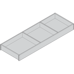 Blum AMBIA-LINE Rahmen für LEGRABOX/MERIVOBOX Schubkasten,  Holzdesign,  NL=600 mm,  Bre