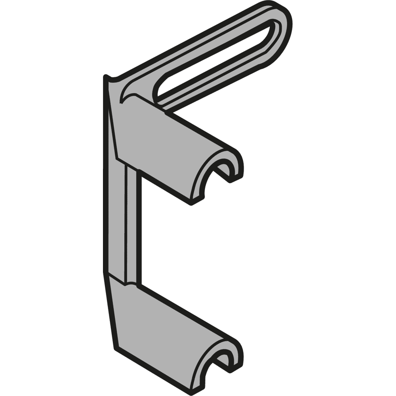 ORGA-LINE Flaschenhalter für Querreling