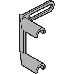 ORGA-LINE Flaschenhalter für Querreling