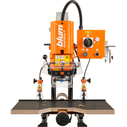 Blum MINIPRESS P pneumatisch,  vertikal bohren und Beschläge einsetzten,  230 V / 50 Hz