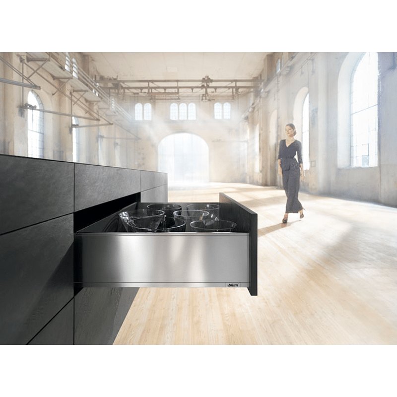 LEGRABOX Korpusschiene mit BLUMOTION S 40kg