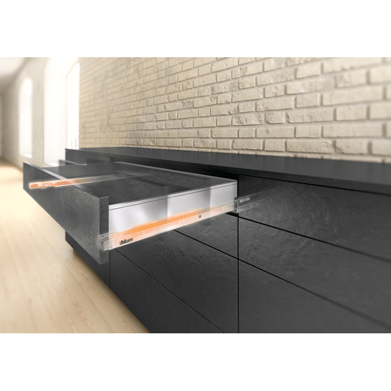 LEGRABOX Korpusschiene mit BLUMOTION S 40kg