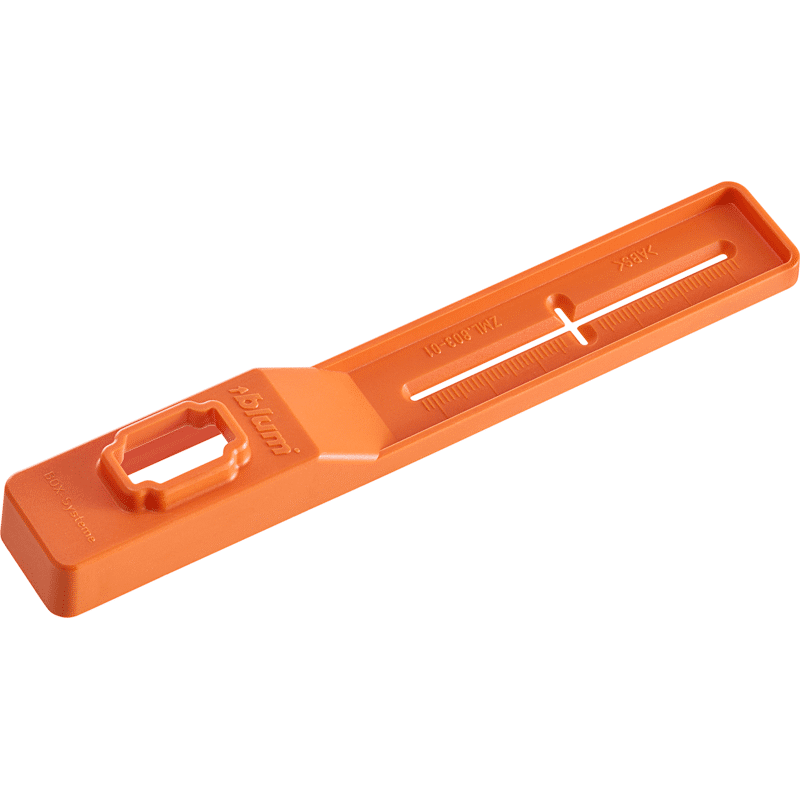 Anreißlehre für Relingposition