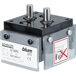 Blum Zusatzbohrkopf 4-Spindeln