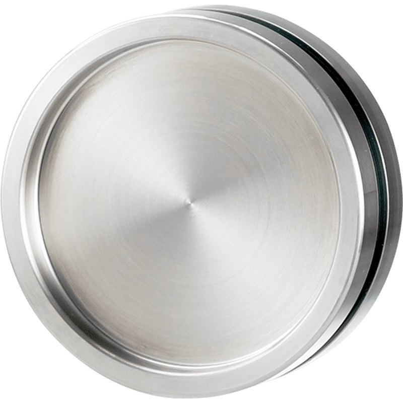 Griffmuschelpaar GUIDA Schraubt. 64.5x64.5x8.5mm ER matt