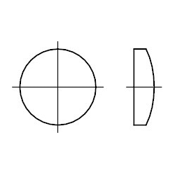 DIN- und Normteile DIN 470 Stahl blank Verschlussscheiben