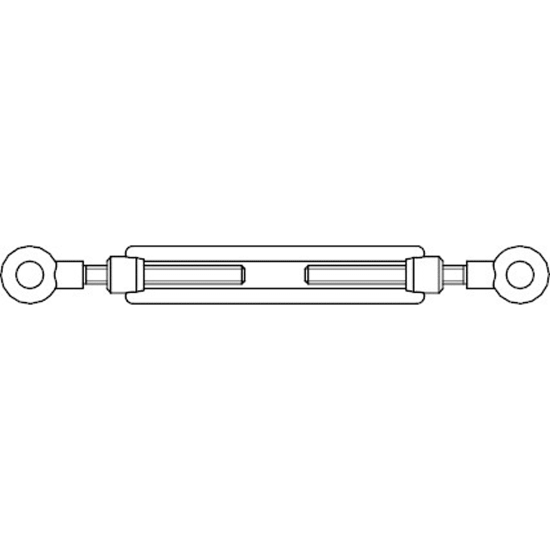 Din- Und Normteile Spannschlossmuttern Din 1480 A 2 Sp Rr M 6