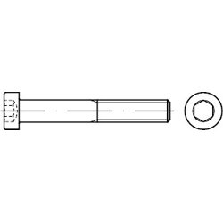 DIN- und Normteile DIN 7984 A 2 Zylinderschrauben mit Innensechskant, niedriger Kopf