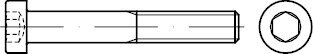 DIN 7984 A 2 Zylinderschrauben mit Innensechskant, niedriger Kopf