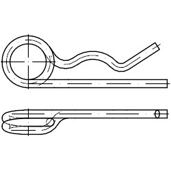 DIN- und Normteile DIN 11024 A 4 Federstecker