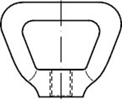 DIN 80704 A 4 Korbmuttern