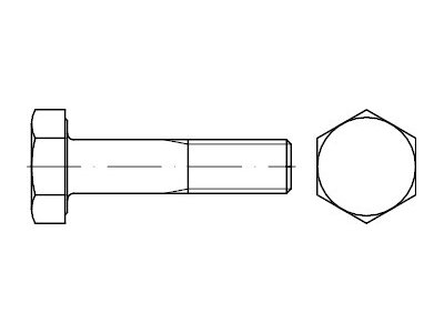EN 14399-4 Stahl 10.9 feuerverzinkt -P- Sechskantschrauben mit großer SW