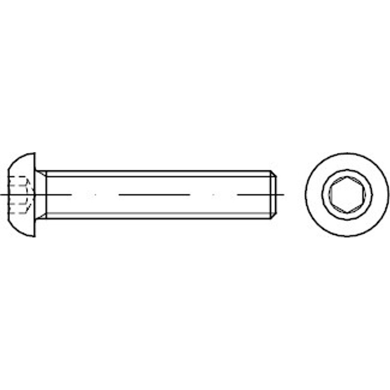 DIN- und Normteile Flachkopfschrauben ISO 7380 -1 010.9 M 10 x 20