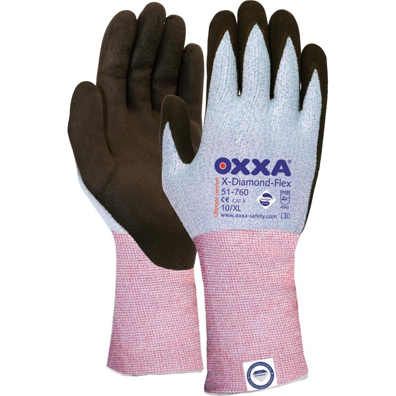 OXXA® Handschuh OXXA X-Diamond-FlexCut3 Gr. 10