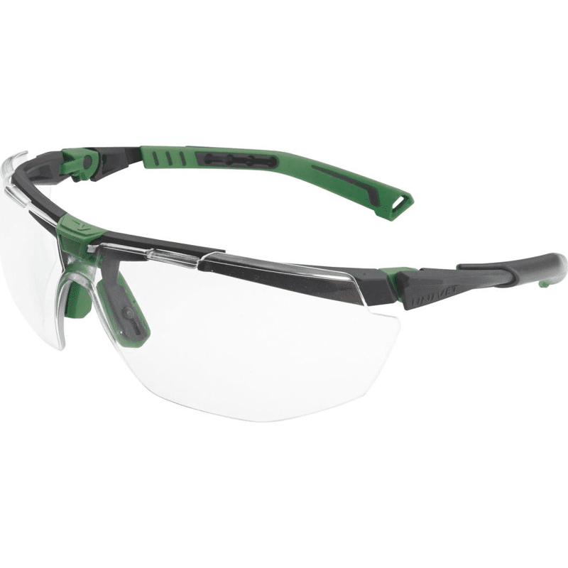 Brille 5X1 klar EN 166 antikratz antibeschlag