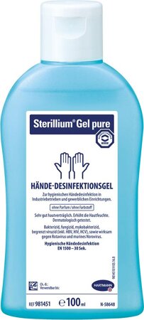 Handdesinfektion Sterillium Gel Pure