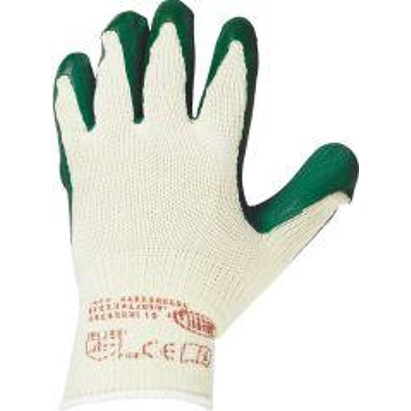 stronghand® Handsch. SpecialGrip Kautschuk Gr. 10 grün