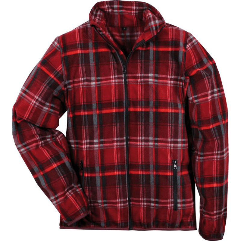 Fleece-Hemdjacke