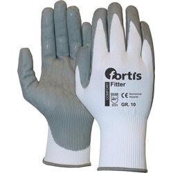 Handsch.Fitter Foam, Gr. 11, weiß-grau, FORTIS