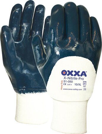 Handschuh Oxxa X-Nitrile-Pro Stulpe offen
