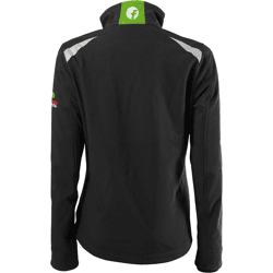 Damen Jacke 24, schw./limegreen, Gr. L