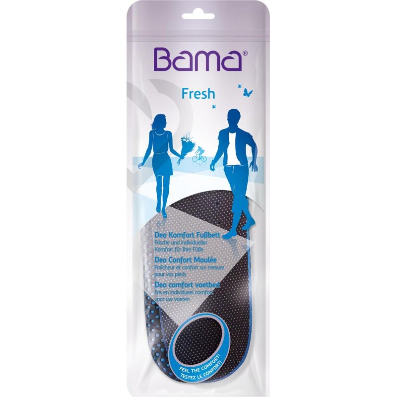 Bama® Deo Komfort Fußbett, Memory Foam, Gr. 45