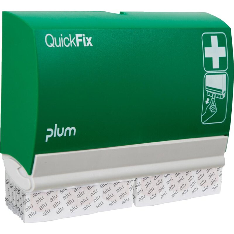Plum QuickFix Pflasterspender 2x45 Alu Pflaster