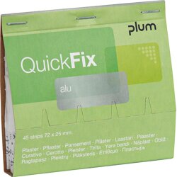 Plum Nachfüllpackung QuickFix, mit 45 Pfl, Alu