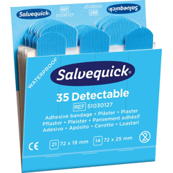 Cederroth Salvequick Nachf.6x35Pfl.detektierbar
