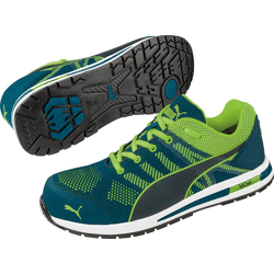 PUMA Halbschuh Elevate Knit Green Low 643170, S1P HRO SRC ESD