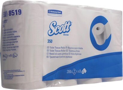 SCOTT 350 Toilet-Tissue 3lagig