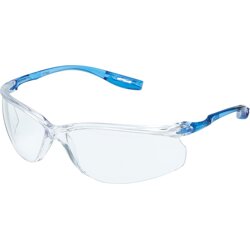3M™ Brille Tora CCS AS AF PC klar Rahmen blau