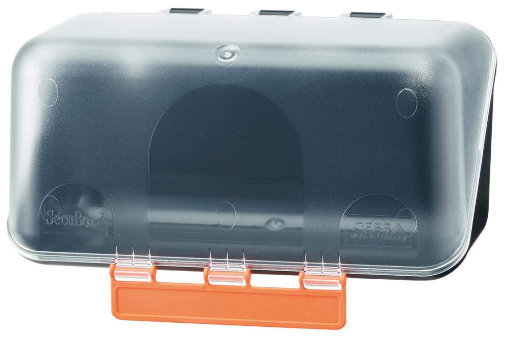 GEBRA Aufbewahrungsbox SECU Mini Standard für Augenschutz blau 