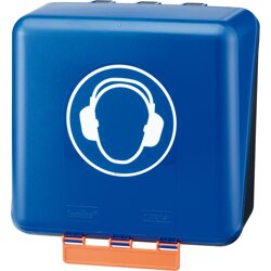 Gebra Aufb. Box SECU Midi Standard f. Gehörschutz blau