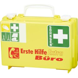 SÖHNGEN Söhngen® Erste-Hilfe-Koffer Extra Büro DIN 13157 gelb