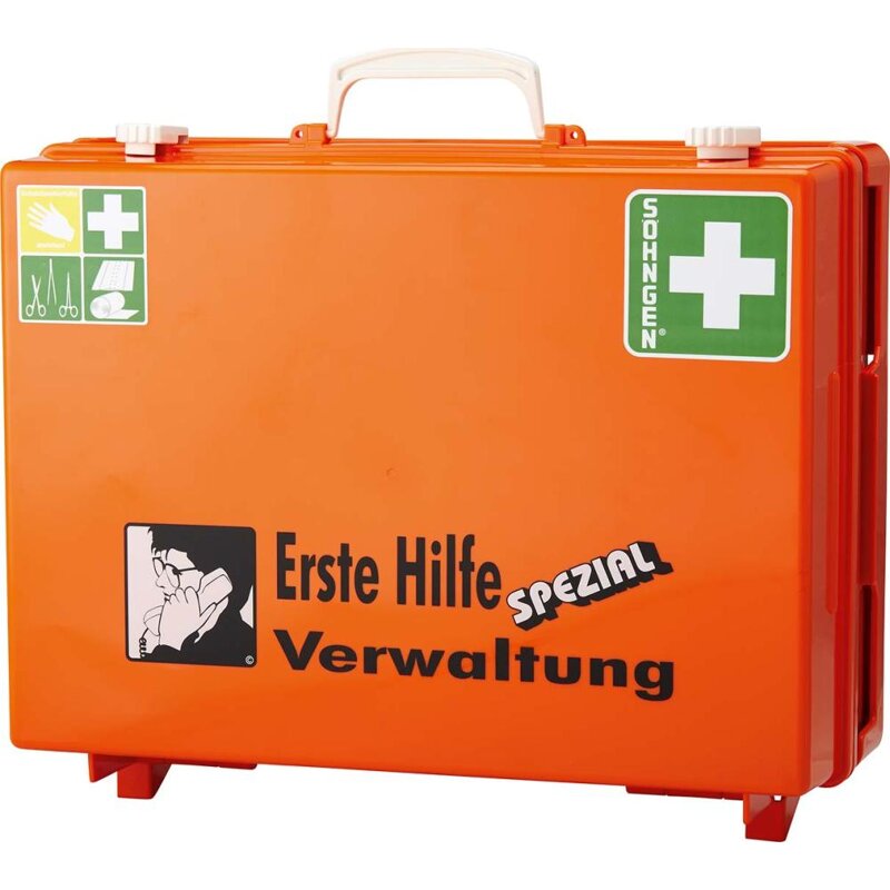Söhngen® ErsteHilfe-Koffer SpezialMT-CD Verwaltung orange