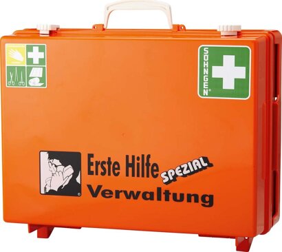 ErsteHilfe-Koffer SpezialMT-CD Verwaltung orange
