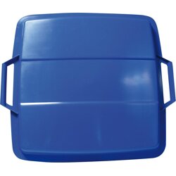 Graf Deckel 90 l blau für Transportbehälter