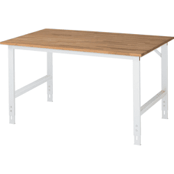 Universal-Arbeitstisch Serie Tom, Buche-Massiv-Platte