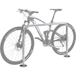 WSM Fahrrad-Anlehnbügel 9100,L1000mm,Edelst,z.Auf